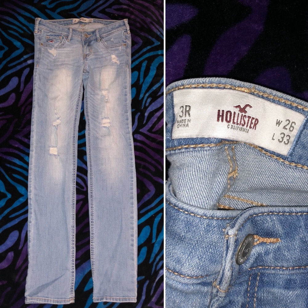 Hollister straight leg jeans